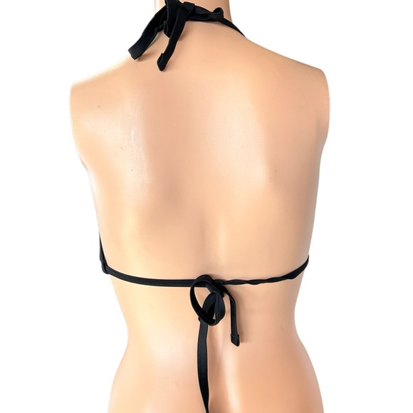 SMART & SEXY black padded triangle string bikini top style SA1369 size M NWT - Picture 3 of 3